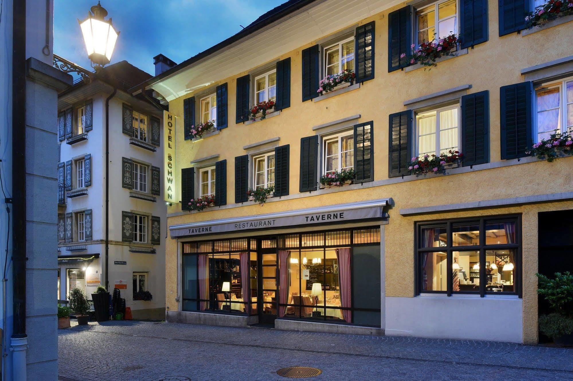Romantik Hotel Schwan Horgen Exterior foto